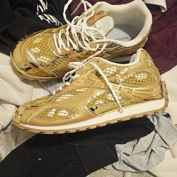 Golden Men's Sneakers